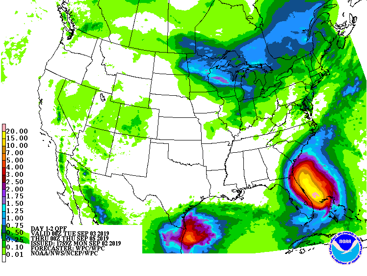 Day 1-2 Quantitative Precipitation Forecast